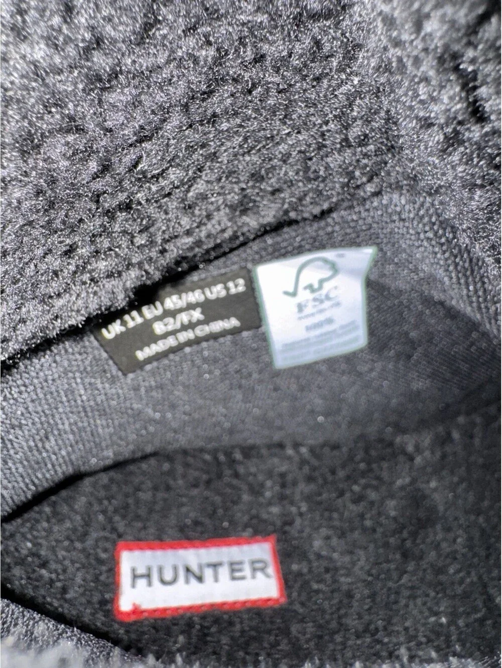 Hunter Explorer Leather Boot Men’s 12 Black Waterproof Insulated New in Box